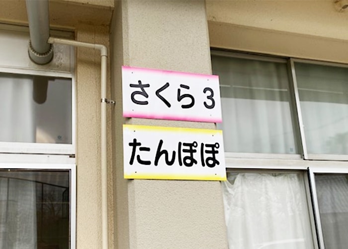 クラス表示のプレート