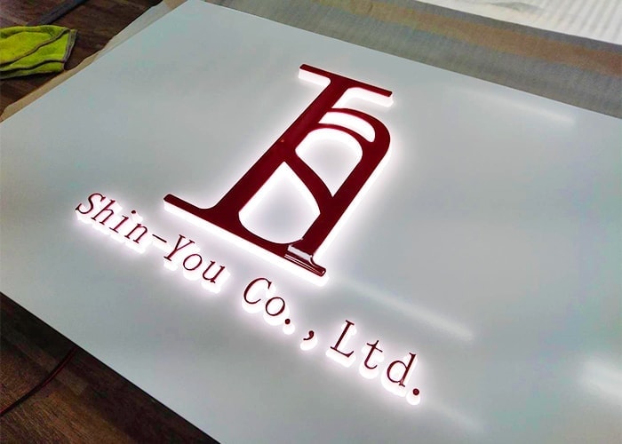 ステンレス看板