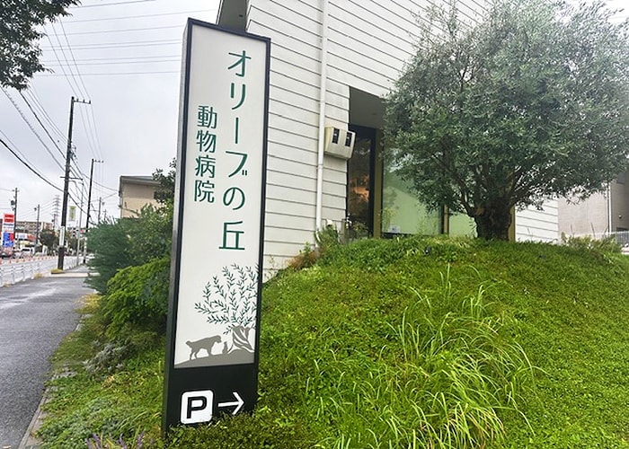 病院の独立看板