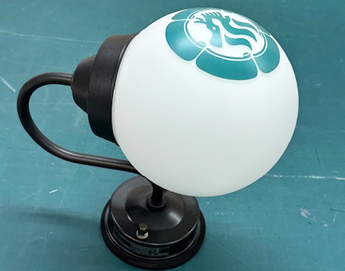 球型ランプ照明